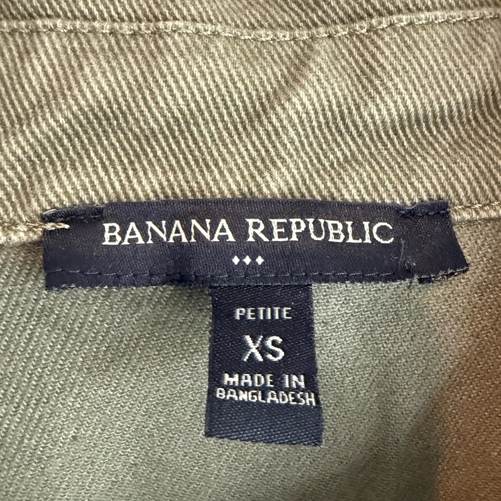 Banana Republic Olive Green Button-Up Shirt - Picture 5 of 8